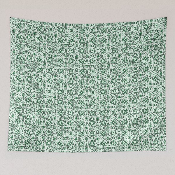 Item preview, Green Abstract Pattern designed and sold by nicbeeseart.