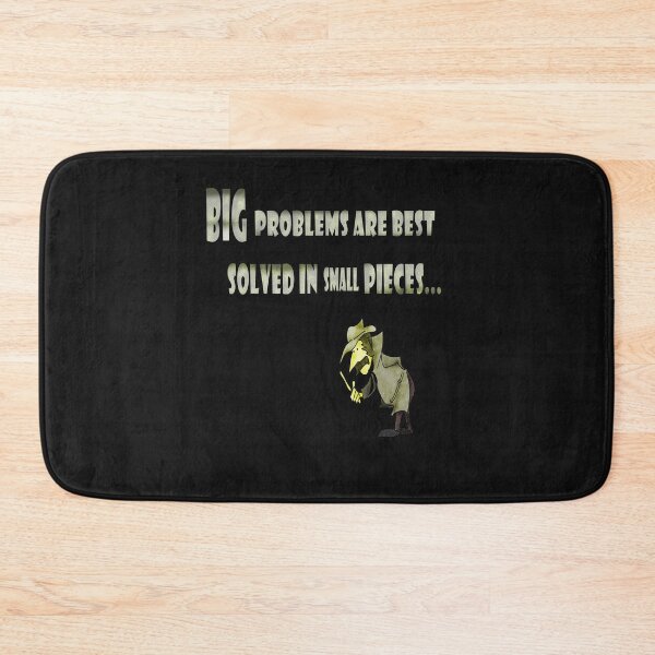 Item preview, Big problems are best solved in small pieces... designed and sold by e-dream.