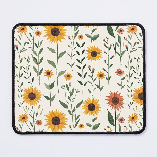 Item preview, Zesty Sunflowers Seamless Patterns 1 designed and sold by GoldenBubbleGum.