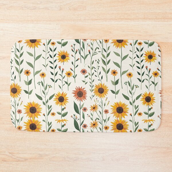 Item preview, Zesty Sunflowers Seamless Patterns 1 designed and sold by GoldenBubbleGum.