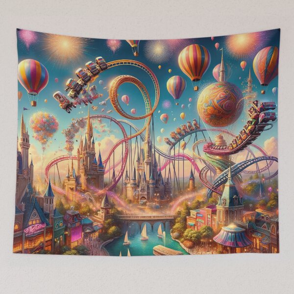 Item preview, Magical Orlando Theme Park Dreams designed and sold by FIYARO.