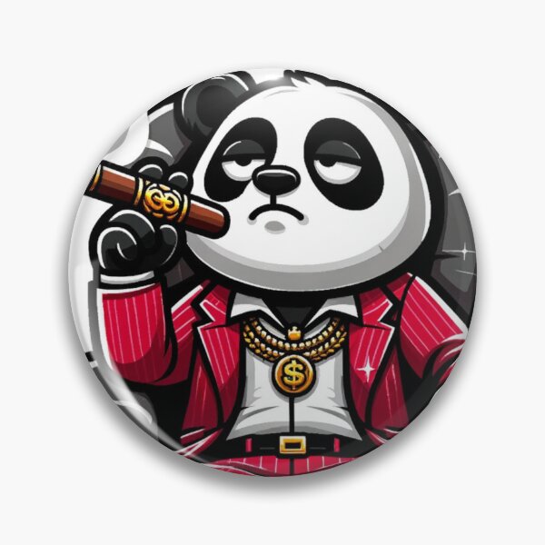 Item preview, Gangster Panda in Red Suit designed and sold by Jesus Hell Carballo.
