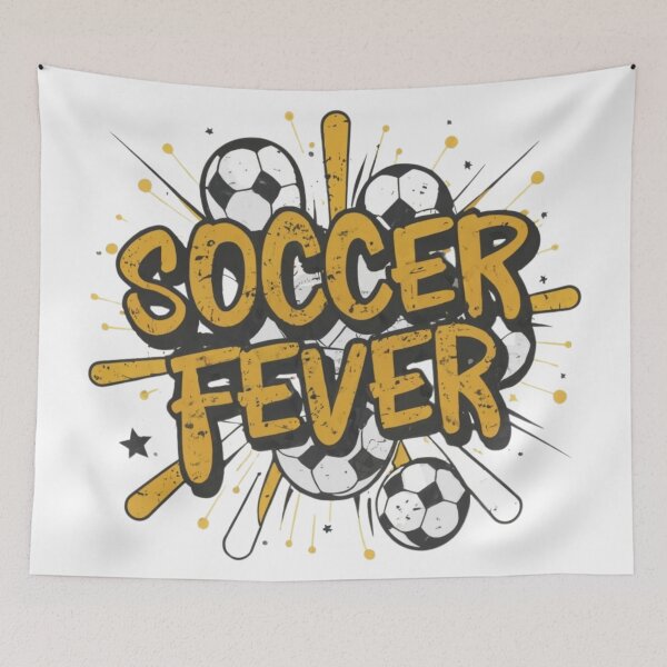 Item preview, Soccer Fever Soccer Football Sports Match Cool Good Looking Fever Painting Playing Sportsperson  designed and sold by warlifashion.