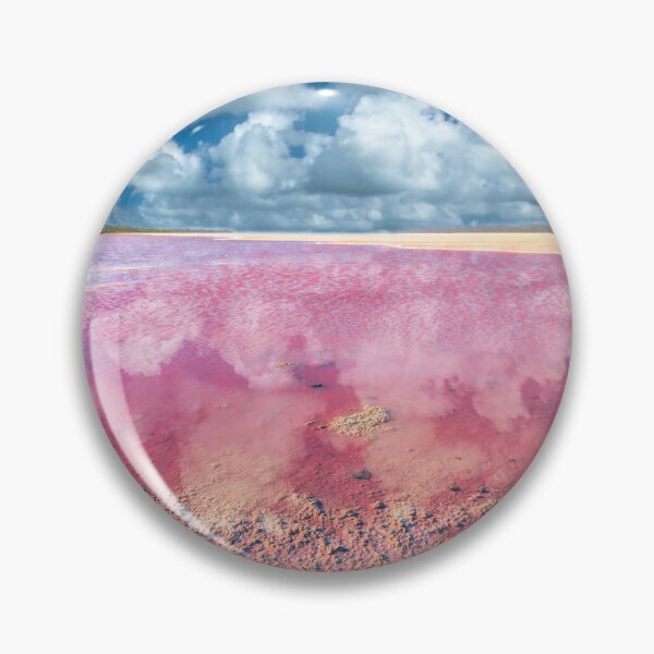 Item preview, Pink Lake Western Australia Gregory Hutt Lagoon designed and sold by CyberArtistOne.