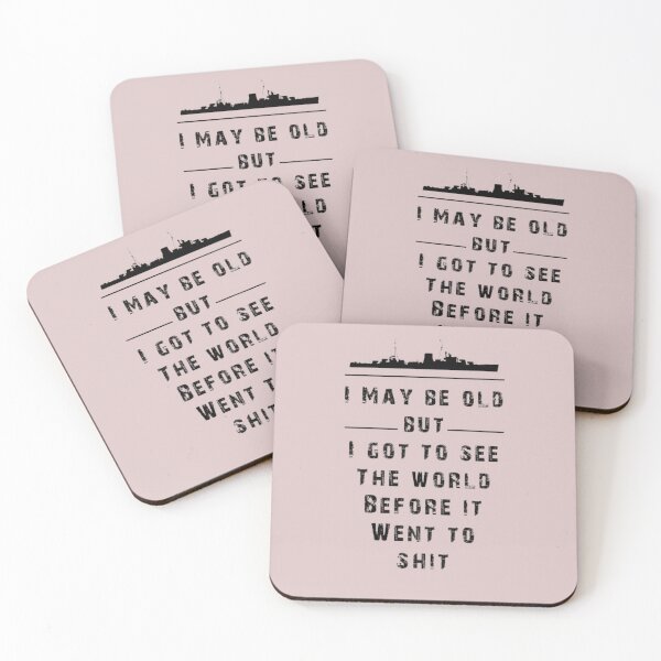 Item preview, I may be old but... designed and sold by Artwear-art for life.