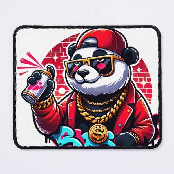 Item preview, Graffiti Panda in Red Suit designed and sold by Jesus Hell Carballo.