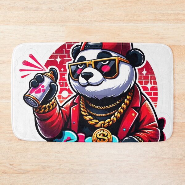 Item preview, Graffiti Panda in Red Suit designed and sold by Jesus Hell Carballo.