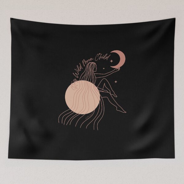 Item preview, Moon Child (Black) designed and sold by KNorwoodSkinCo.