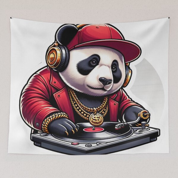 Item preview, DJ Panda designed and sold by Jesus Hell Carballo.