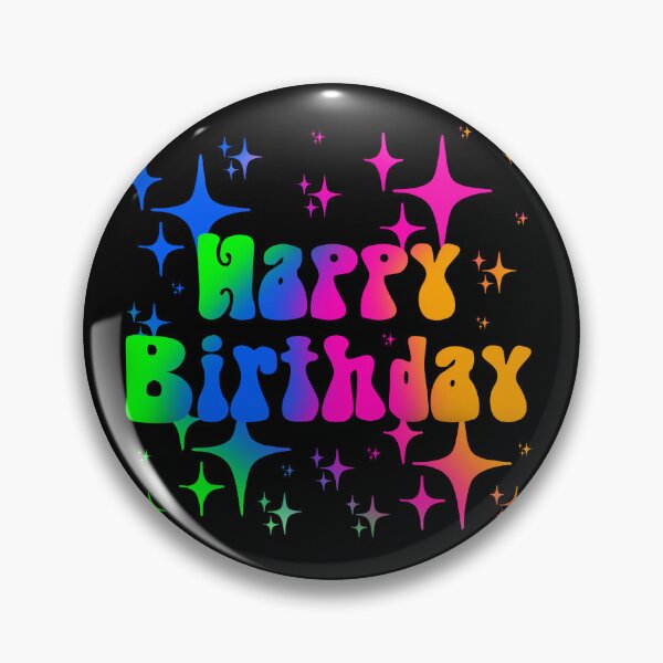 Item preview, Groovy Rainbow Scratch Paper Happy Birthday  designed and sold by Drawn to the Coasts.