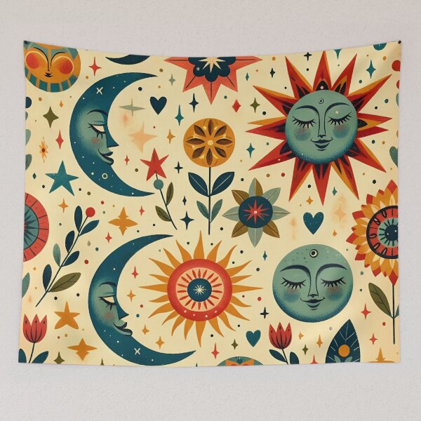 Item preview, Galactic Garden of Sun and Moon designed and sold by Kevin-PR.