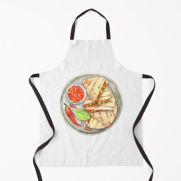 Item preview, Quesadilla With Chicken Corn And Pepper Watercolor designed and sold by BurchardWiley.