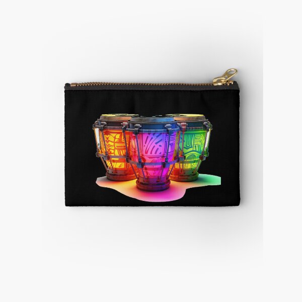 Item preview, African Drum Art in Neon Colors (Series 4) designed and sold by MugsNstuff Live Love Create!.