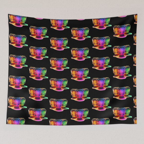 Item preview, African Drum Art in Neon Colors (Series 4) designed and sold by MugsNstuff Live Love Create!.
