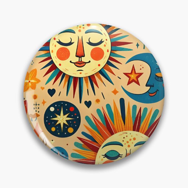 Item preview, Suns and Moons A Celestial Pattern designed and sold by Kevin-PR.