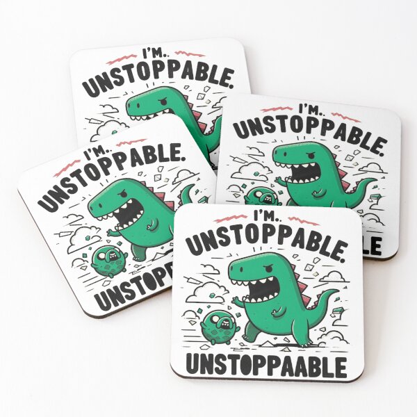 Item preview, I'm Unstoppable T-rex designed and sold by Fictio ⭐​⭐​⭐​⭐​⭐​.