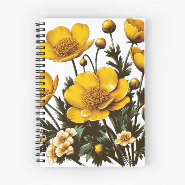 Item preview, Buttercup Yellow Flowers designed and sold by clarkfraser.