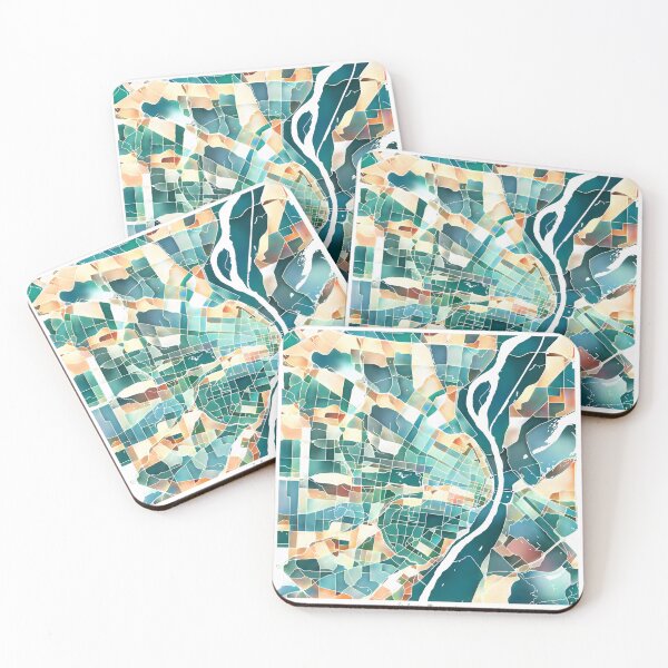 Item preview, St. Louis Missouri City Map - Lush Green designed and sold by StylishStacks.