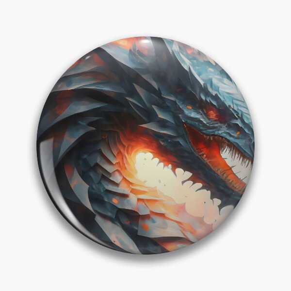 Item preview, Shardstorm Fury, Geometric Dragon Art designed and sold by DragonRealms.