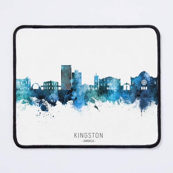 Item preview, Kingston Jamaica Skyline designed and sold by ArtPrints.