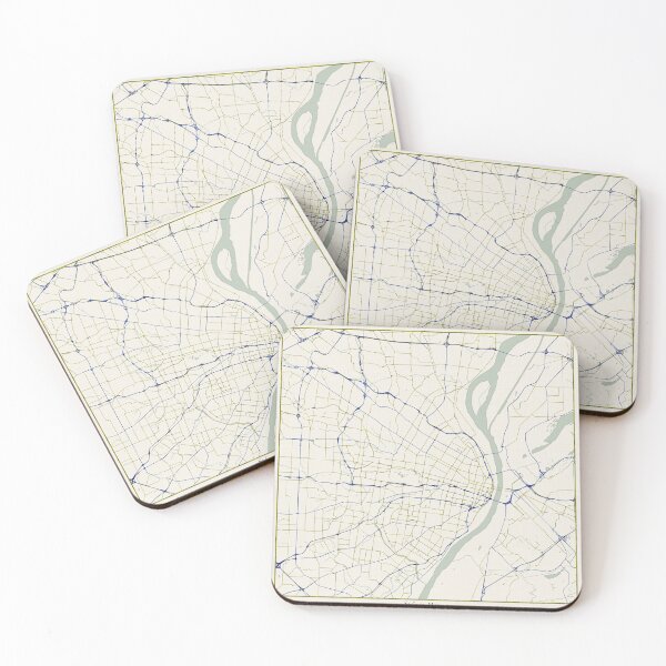 Item preview, St. Louis Missouri City Map - Hand-Drawn designed and sold by StylishStacks.