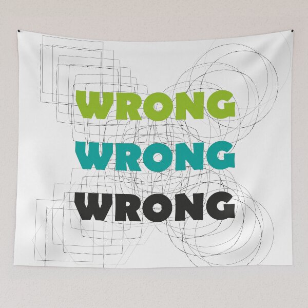 Item preview, Wrong! designed and sold by Marco Casarin.