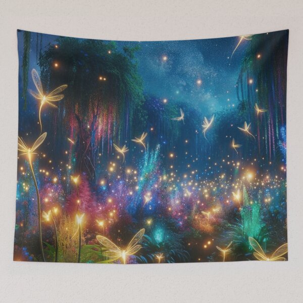 Item preview, Bioluminescent Forest Wonders designed and sold by TeslaSt0re.