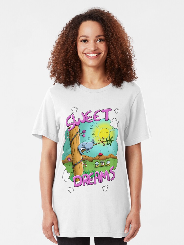 Alternate view of Sweet Dreams - Cute Sleeping Koala Slim Fit T-Shirt