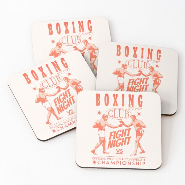 Item preview, Boxing Club vintage fight night in retro look designed and sold by marni graphics.