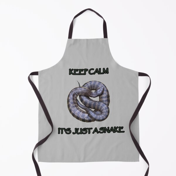 Item preview, Keep calm it's just a snake designed and sold by Spider-Seeker.