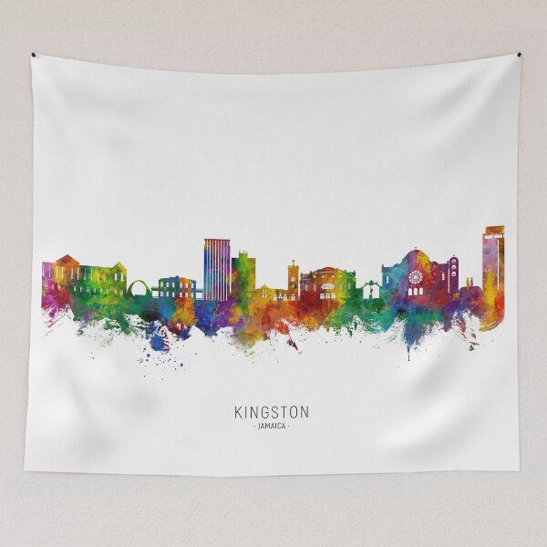 Item preview, Horizonte de Kingston Jamaica designed and sold by ArtPrints.