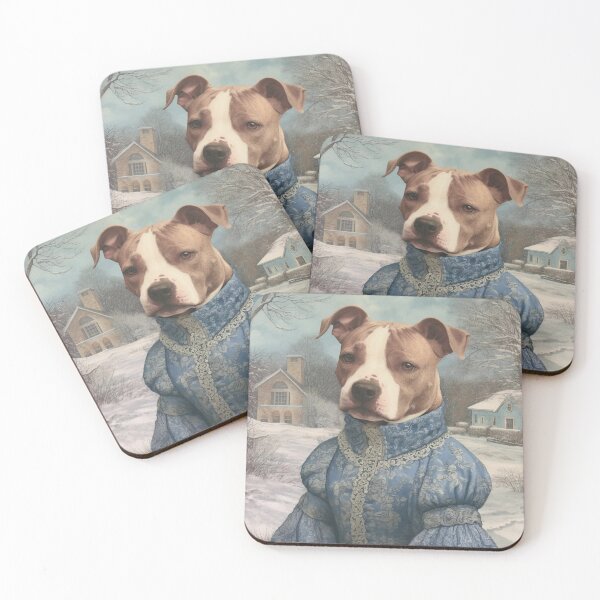 Item preview, Vintage Pit Bull designed and sold by Nocturne  Paws.
