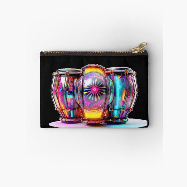 Item preview, African Drum Art in Neon Colors (Series 6) designed and sold by MugsNstuff Live Love Create!.