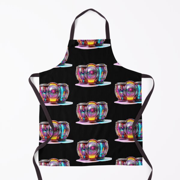 Item preview, African Drum Art in Neon Colors (Series 6) designed and sold by MugsNstuff Live Love Create!.