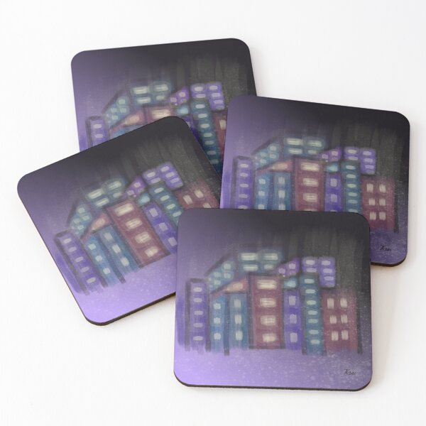Item preview, Fantasy city painting designed and sold by Gaillycools.