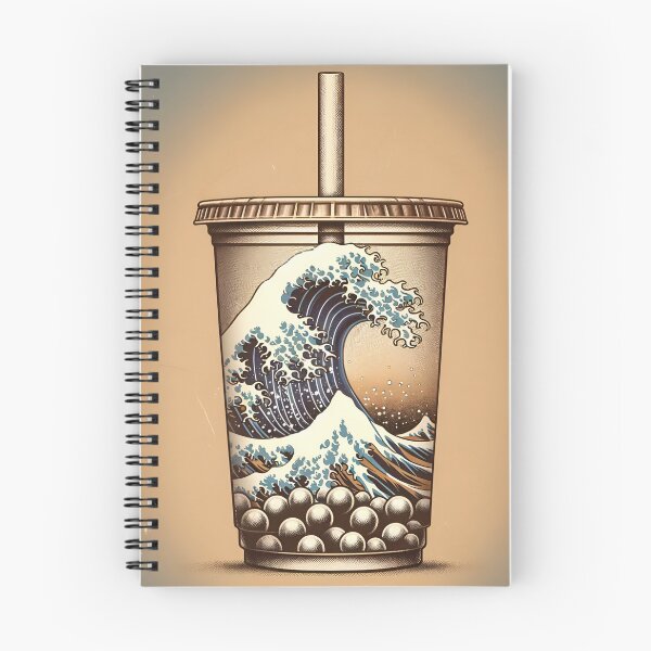 Item preview, Great Wave Boba - Great Wave off Kanagawa Boba tea designed and sold by Kevin-PR.