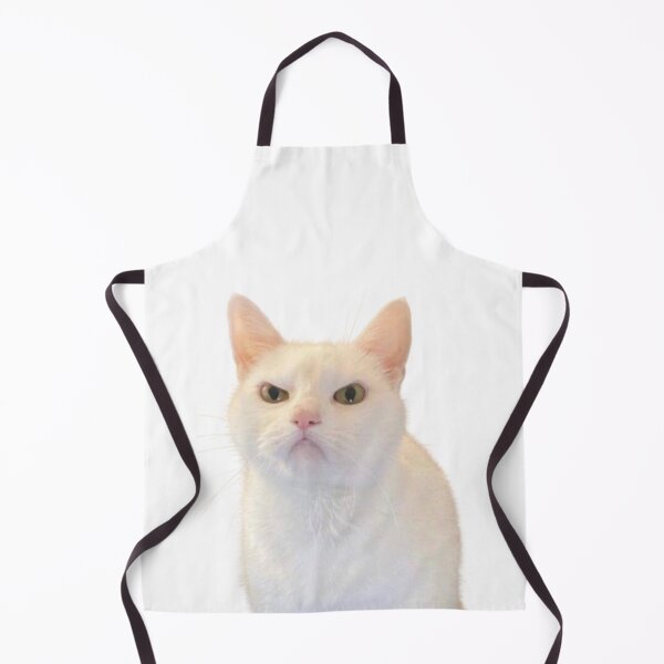 Item preview, Angry White Cat designed and sold by NicolasGlowArt.