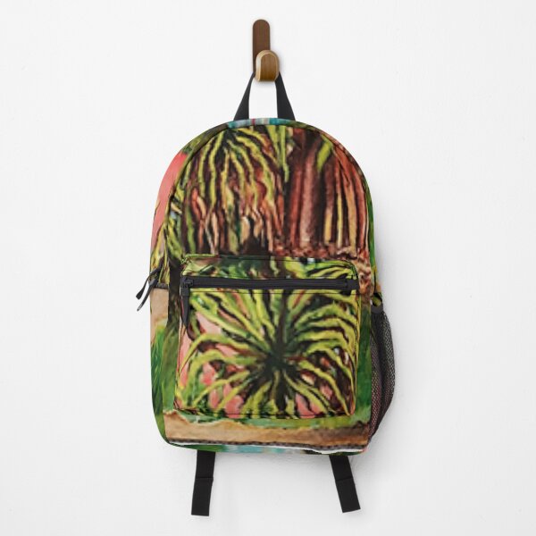 Item preview, Painting of Pandanas at Sunset Golden Beach designed and sold by ComicJo.