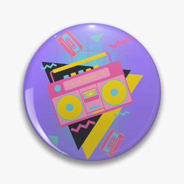 Item preview, Pink boombox with cassette designed and sold by AnnArtshock.