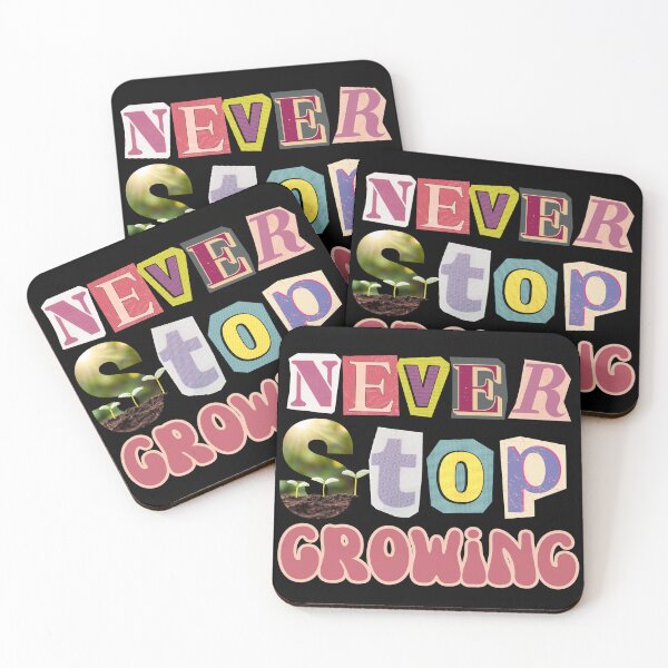Item preview, Never Stop Growing designed and sold by Guess4best.