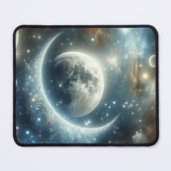 Item preview, Cosmic Crescents and Orbs designed and sold by TeslaSt0re.