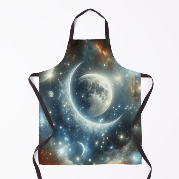 Item preview, Cosmic Crescents and Orbs designed and sold by TeslaSt0re.