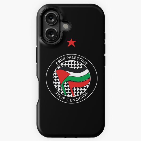 Vista previa del artículo con la obra «Antifa Palestina», diseñado y vendido por 900 Streetwear.