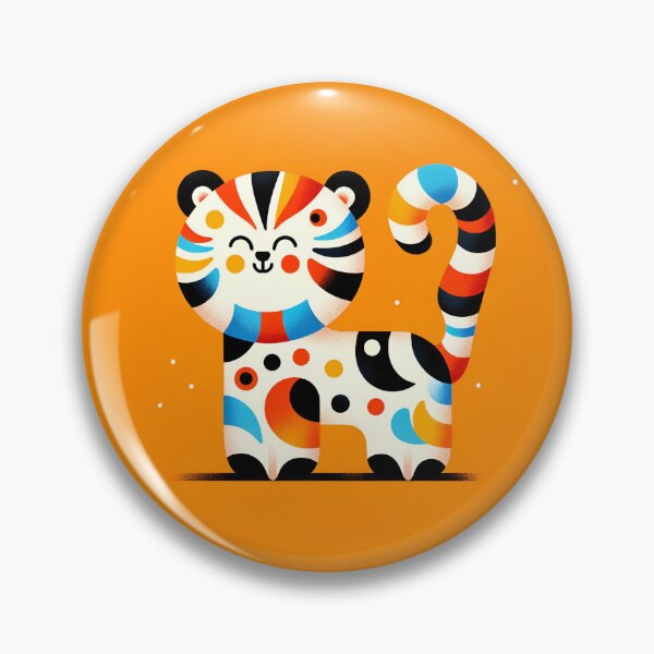 Item preview, Kaleidoscopic Tiger Cub Baby Abstract Colorful Image designed and sold by Kevin-PR.