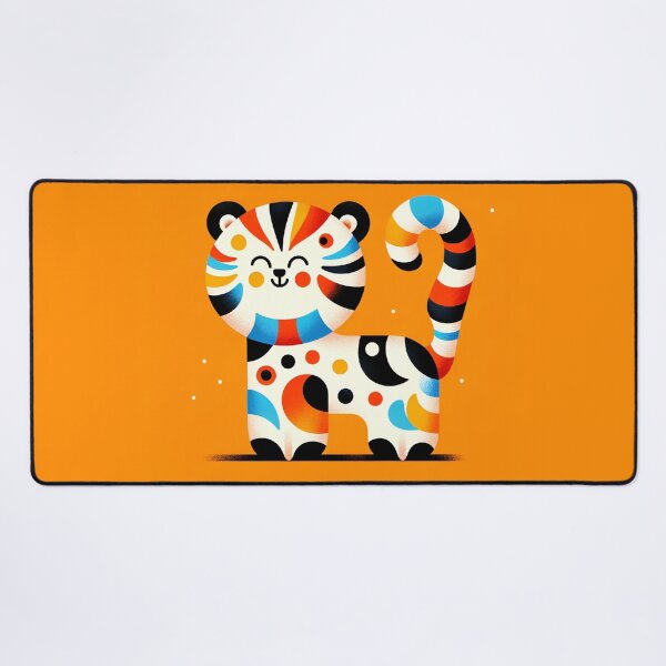 Item preview, Kaleidoscopic Tiger Cub Baby Abstract Colorful Image designed and sold by Kevin-PR.