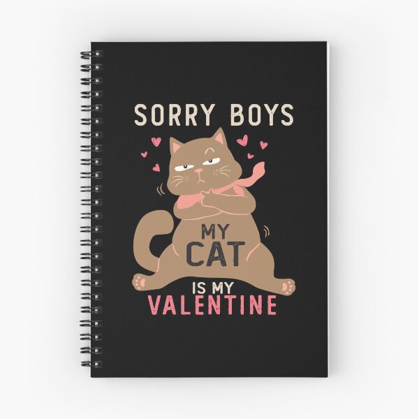 Item preview, My Cat is My Valentine - Cat Lover designed and sold by LazyCaat.