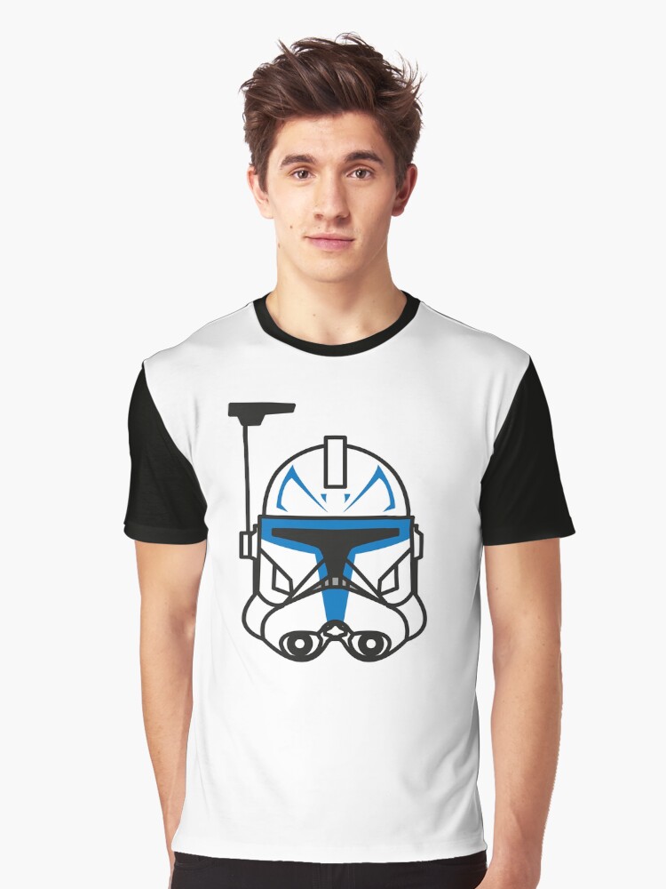 Imagen 1 de 5, Camiseta gráfica con la obra Soldado clon Rex - Legión 501 Fase 2, diseñada y vendida por SurtonDesign.