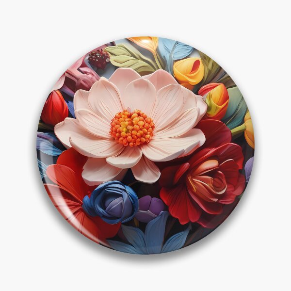Item preview, Enchanted Bloom A Digital Tapestry of Nature's Brilliance designed and sold by purrfect pattern.