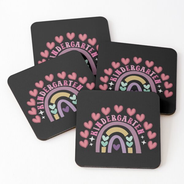 Item preview, Kindergarten Fun - Rainbow and Hearts Design for Kidergarten designed and sold by HippoInkStudio.