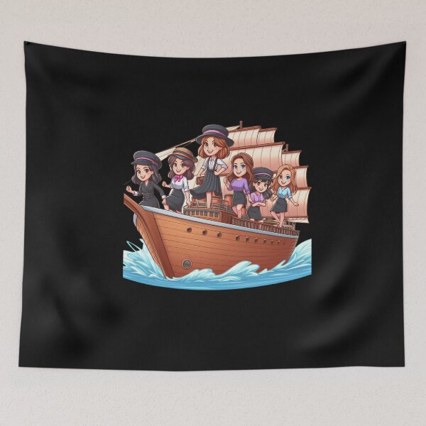 Item preview, Girls Cruise - Girls Gone Cruising designed and sold by GalaxyGraffiti.